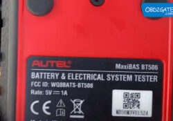 Autel BT506 battery tester